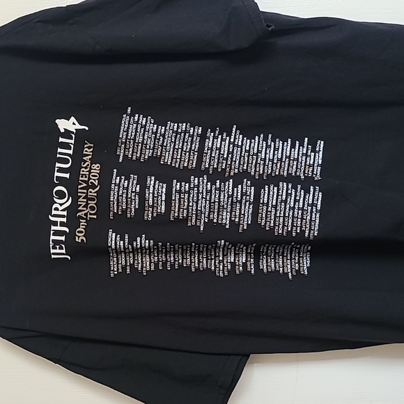 Jethro Toll 2018 50th anniversary tour t shirt 3xl - Picture 3 of 3